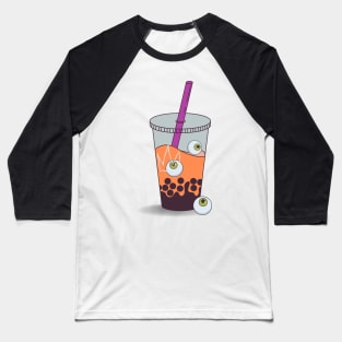 Hocus pocus boba - Orange sdrew bubble tea Baseball T-Shirt